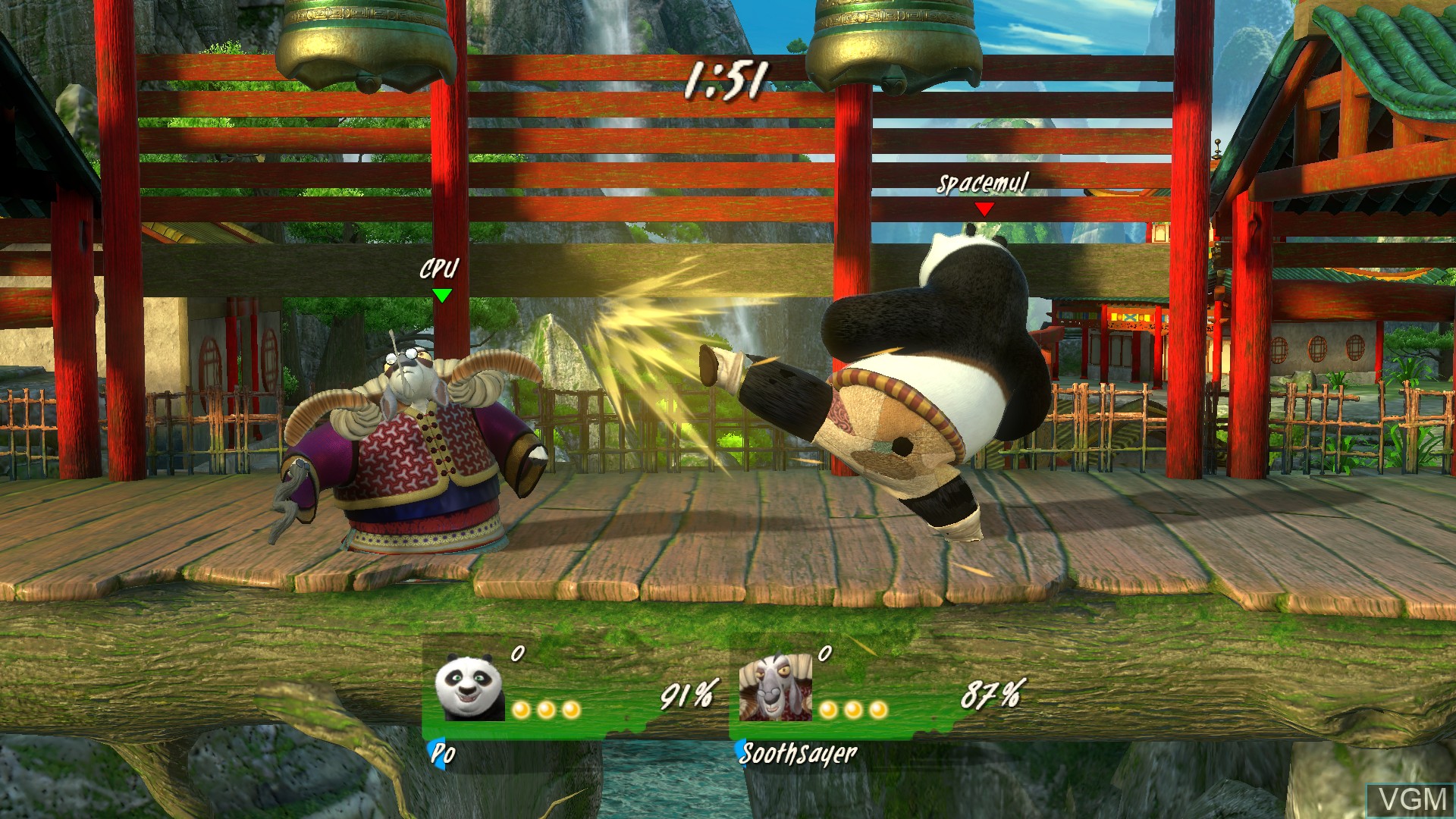 Kung Fu Panda Showdown of Legendary Legends for Sony Playstation 4 The Video Games Museum